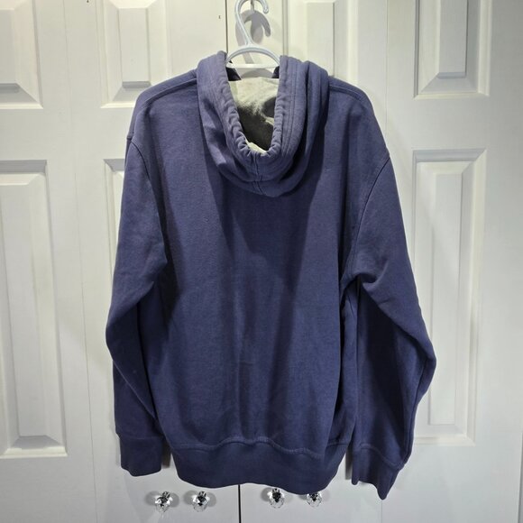 Men’s Blue Champion Hoodie Sweater with Front Pocket – Size Large - Picture 3 of 5